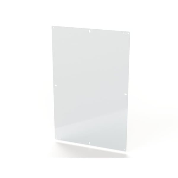 Saginaw Control & Engineering Subpanel, 34 in H, 0.08 in D, 22 in W SCE-36N24MP - main